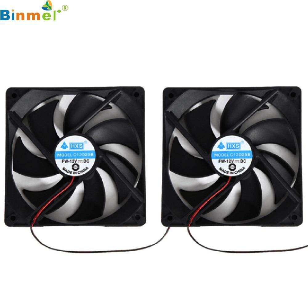 Binmer SimpleStone 2pcs 120mm 120x25mm 12V 4Pin DC Brushless PC Computer Case Cooling Fan 1800PRM June08 (7) - MRSLM