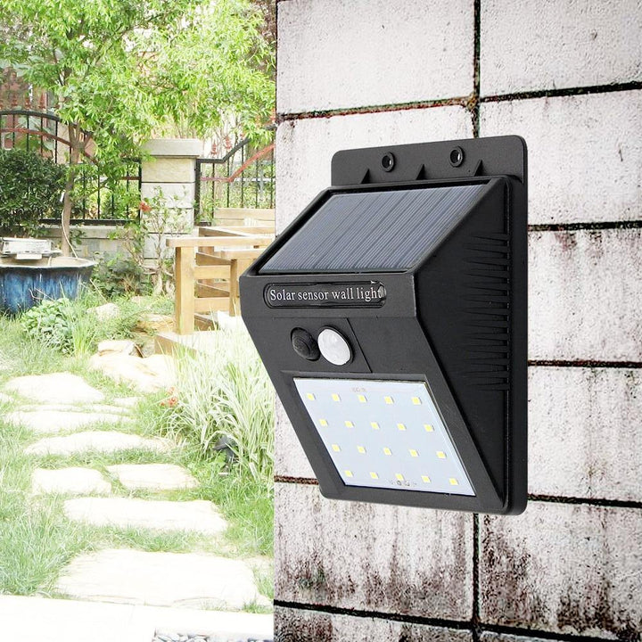 Solar Lights Separated Motion Sensor LED Solar Light Waterproof White 6000-6500K 20/28leds for Outdoor Street Garden Decoration - MRSLM