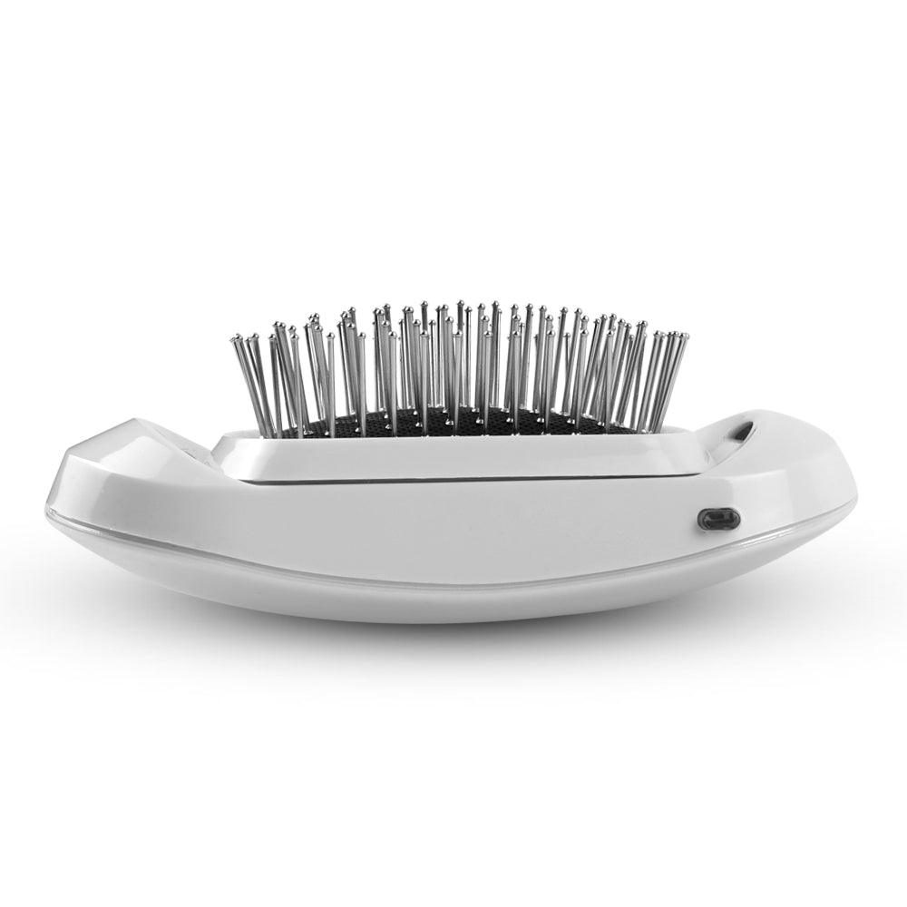 2.0 Fashionic Mini Hair Straightener Protable Negative ion comb Anti-static Massage Straightening comb Electric Hair Ionic Brush - MRSLM