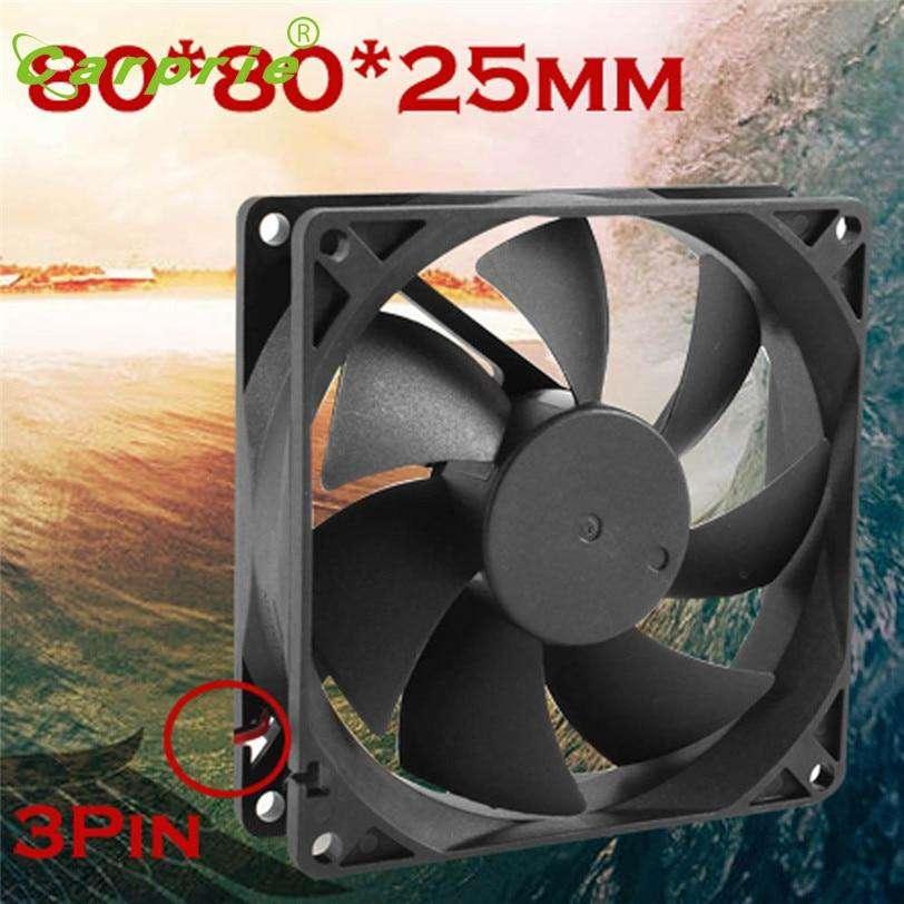 Quiet Cooling Fan 8cm/80mm/80x80x25mm DC 12V Silent Computer/PC/CPU Case Cooler Mar30 (7) - MRSLM