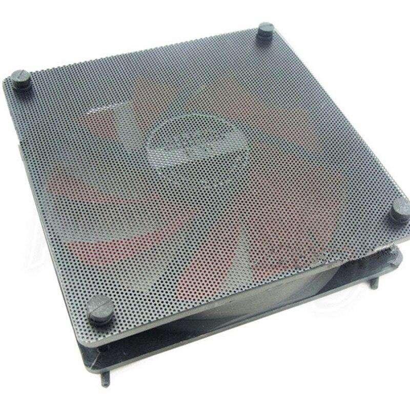 5PCS/lot 120mm Cuttable Black PVC PC Fan Dust Filter Dustproof Case Computer Mesh - MRSLM