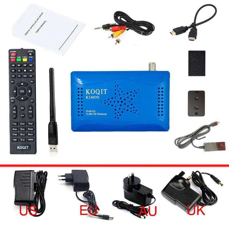DVB S2 Digital TV Box Receptor Decoder Tuner DVB-S2 T2-MI Satellite Receiver Satellite TV Finder Wifi m3u Scam Auto Biss Key/VU - MRSLM
