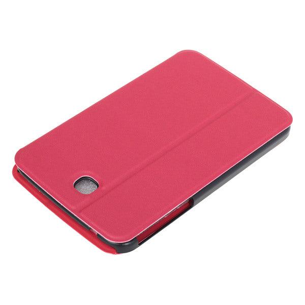 Folio Scrub PU Leather Case Cover For Samsung P3200 Tablet - MRSLM
