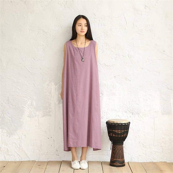 Linen Women's Dress in Casual Style