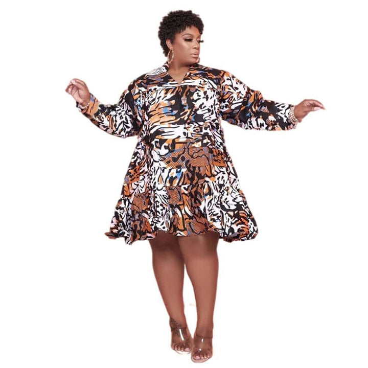 Midi Dress for Plus Size Women