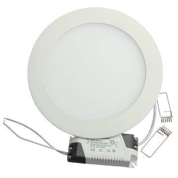 12W Round Ceiling Ultra Thin Panel LED Lamp Down Light Light 85-265V - MRSLM