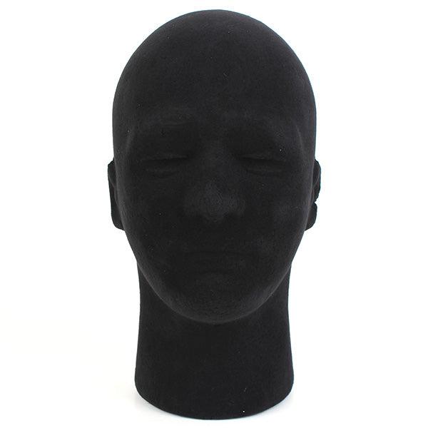Male Styrofoam Foam Mannequin Manikin Head Stand Model Display Wigs - MRSLM
