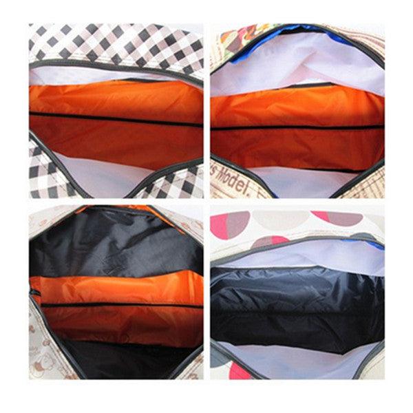 Oxford Waterproof Cloth Lever Pull Rod Traveling Bags - MRSLM