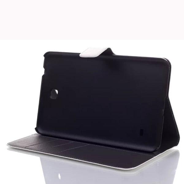 Crazy Horse Design Folding Stand Case For Samsung Galaxy Tab4 T330 - MRSLM