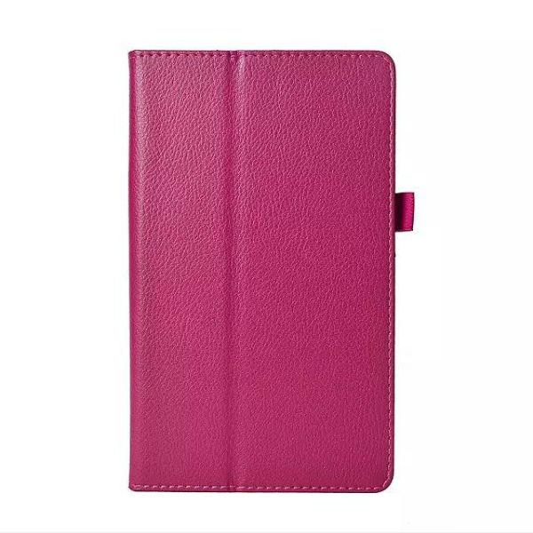 Lichee Pattern Folding Stand PU Leather Case For Samsung Tab 8.4 T700 - MRSLM