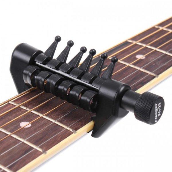 Flanger Electric Guitar Tuning Capo Acoustic Flexi-Capo FA20 Portable - MRSLM