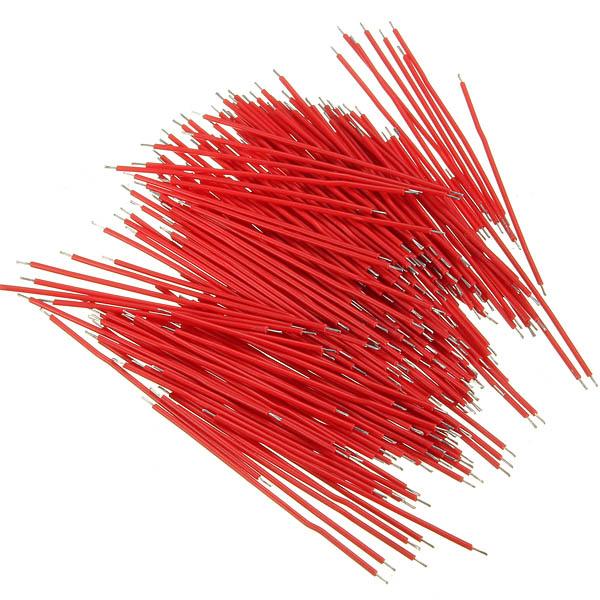 400pcs 6cm Breadboard Jumper Cable Dupont Wire Electronic Wires Black Red Color - MRSLM