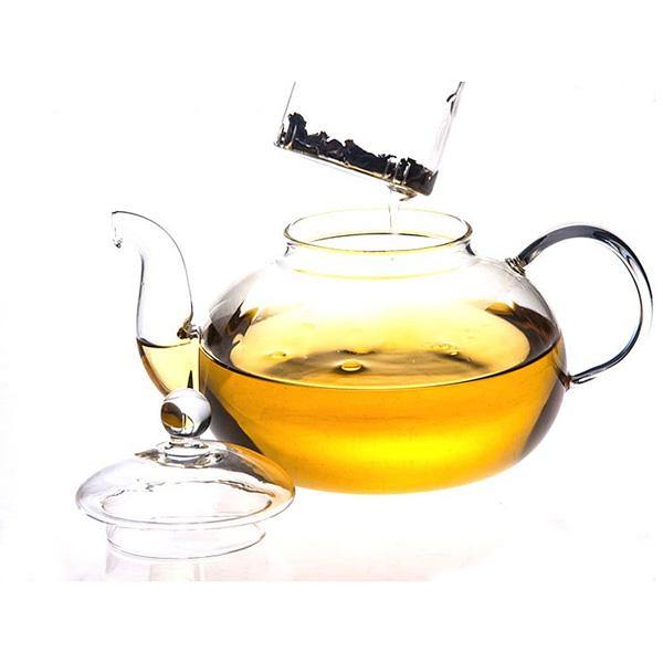350ML-1000ML Heat Resistant Glass Teapot With Infuser Coffee Tea Leaf - MRSLM