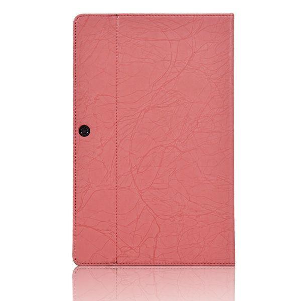 Tri-fold PU Leather Case Stand Cover For Teclast X16HD 3G Tablet - MRSLM