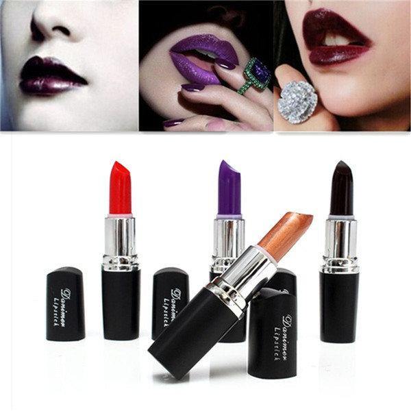 4 Colors Black Lipstick Exaggerated Color Lip Makeup Party - MRSLM
