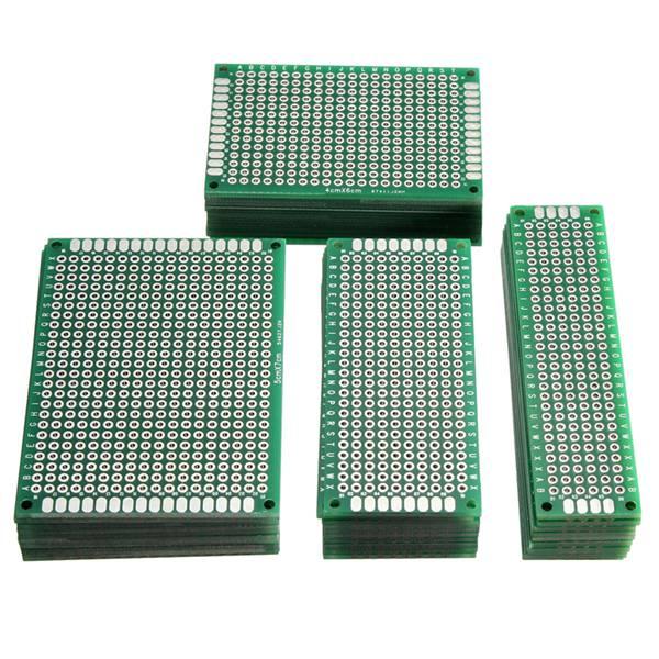Geekcreit® 40pcs FR-4 2.54mm Double Side Prototype PCB Printed Circuit Board - MRSLM