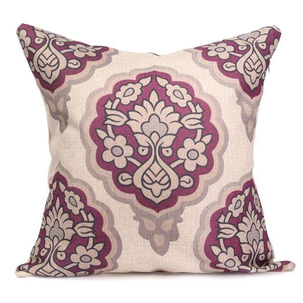 Colorful Geometric Cotton Linen Pillow Cases Home Sofa Office Cushion Cover - MRSLM