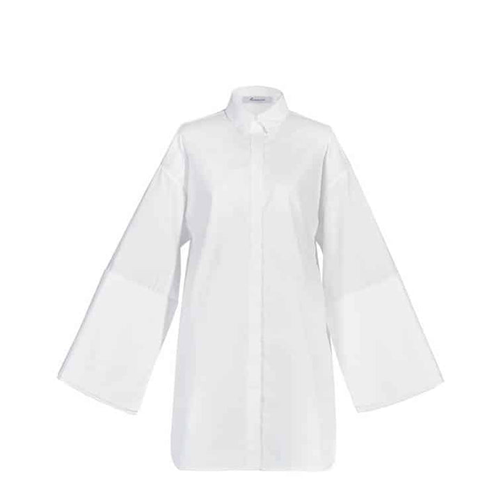 White Viscose Dress for Women