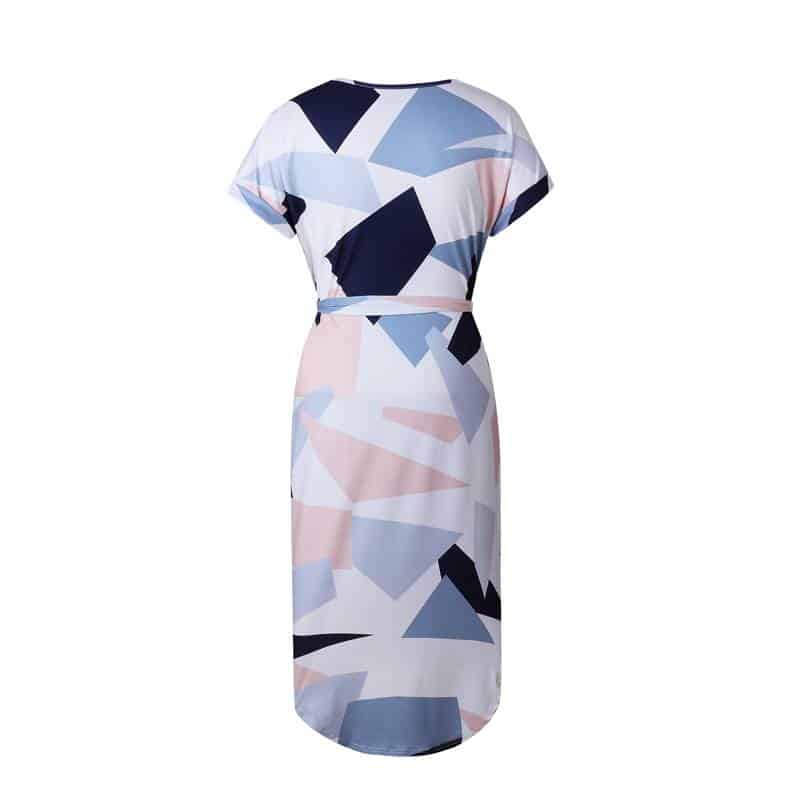 Women's Casual Geometric Printed Dress