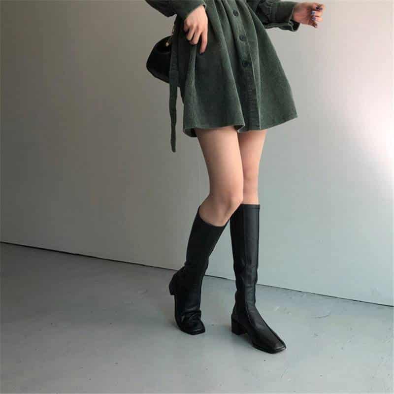 Women's Corduroy Shirt Dress