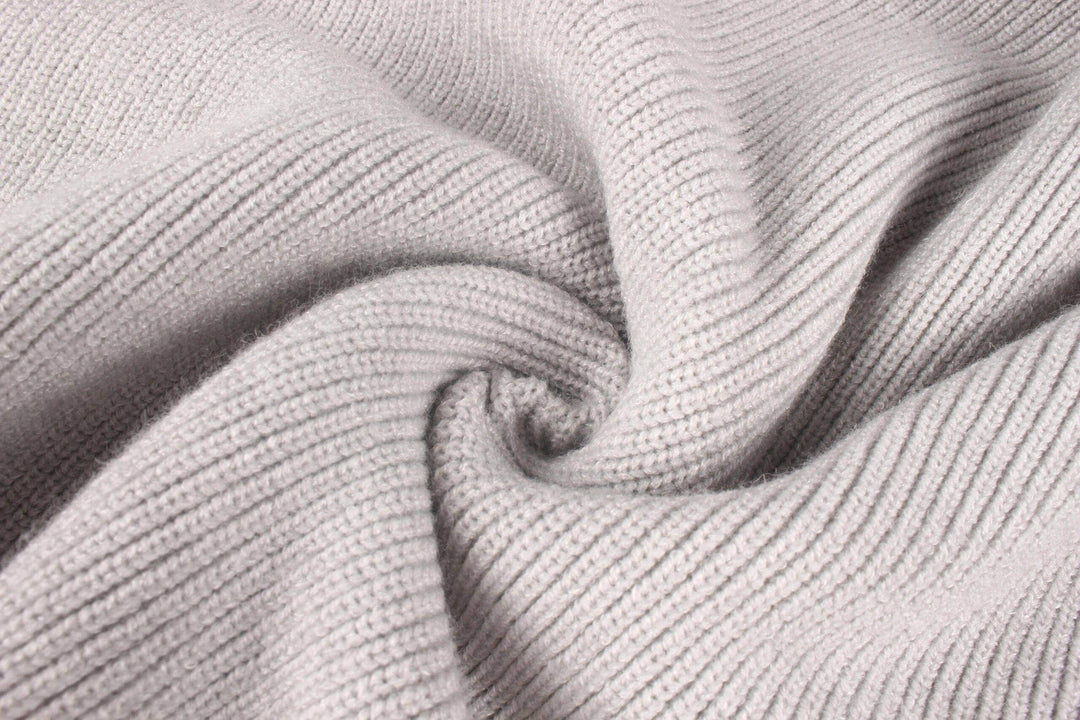 Women's Ribbed Fabric Wrap Sweater Dress