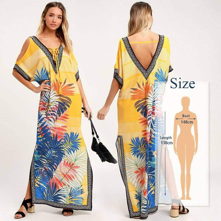 Women's Boho Style Printed Dress