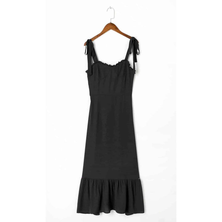 Women's Casual Ruffled Maxi Dress