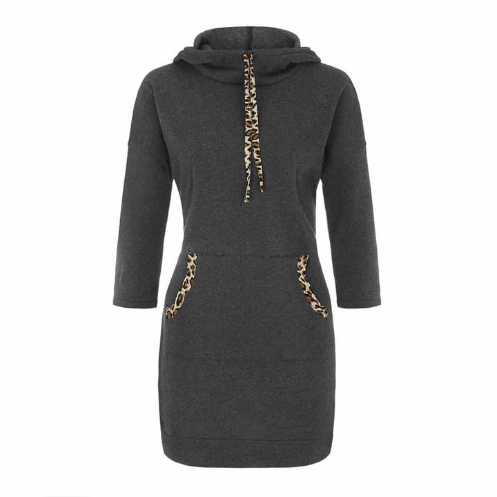 Women's Warm Hooded Dress