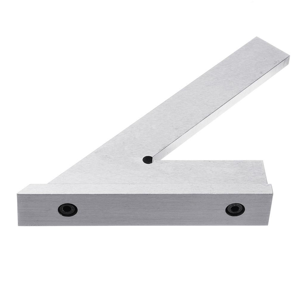 Stainless Steel 45 Degree Miter Angle Corner Ruler Wide Base Gauge Woodworking Measuring Tools - MRSLM