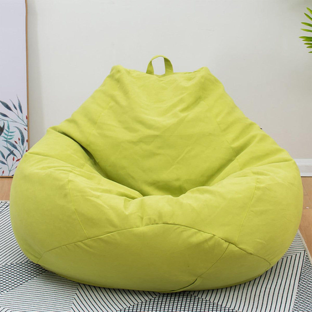 2 Sizes Large Bean Bag Chair Couch Sofa Covers Indoor Lazy Lounger For Adults Baby Seats Protector - MRSLM