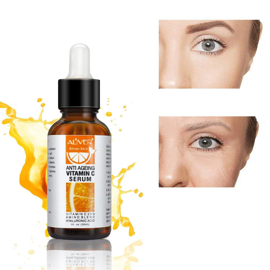 30ml Vitamin C Essence Deep Moisturizing Acne Essence Skin Tone Face Care (#0) - MRSLM