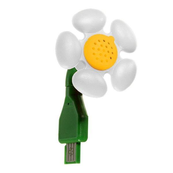 USB Aroma Mini Diffuser Flower Shaped Air Humidifier for Home Office Car - MRSLM