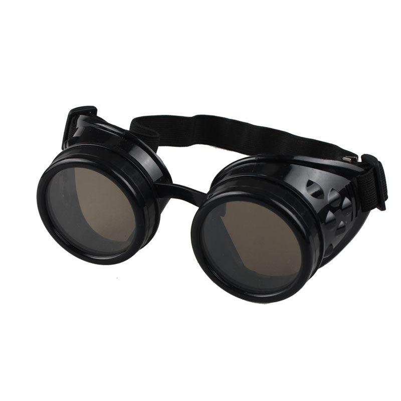 Steampunk Goggles 2020 New fashion Arrival Vintage Round Mirror Style Welding Punk Glass Cosplay Wholesale Eyewear - MRSLM