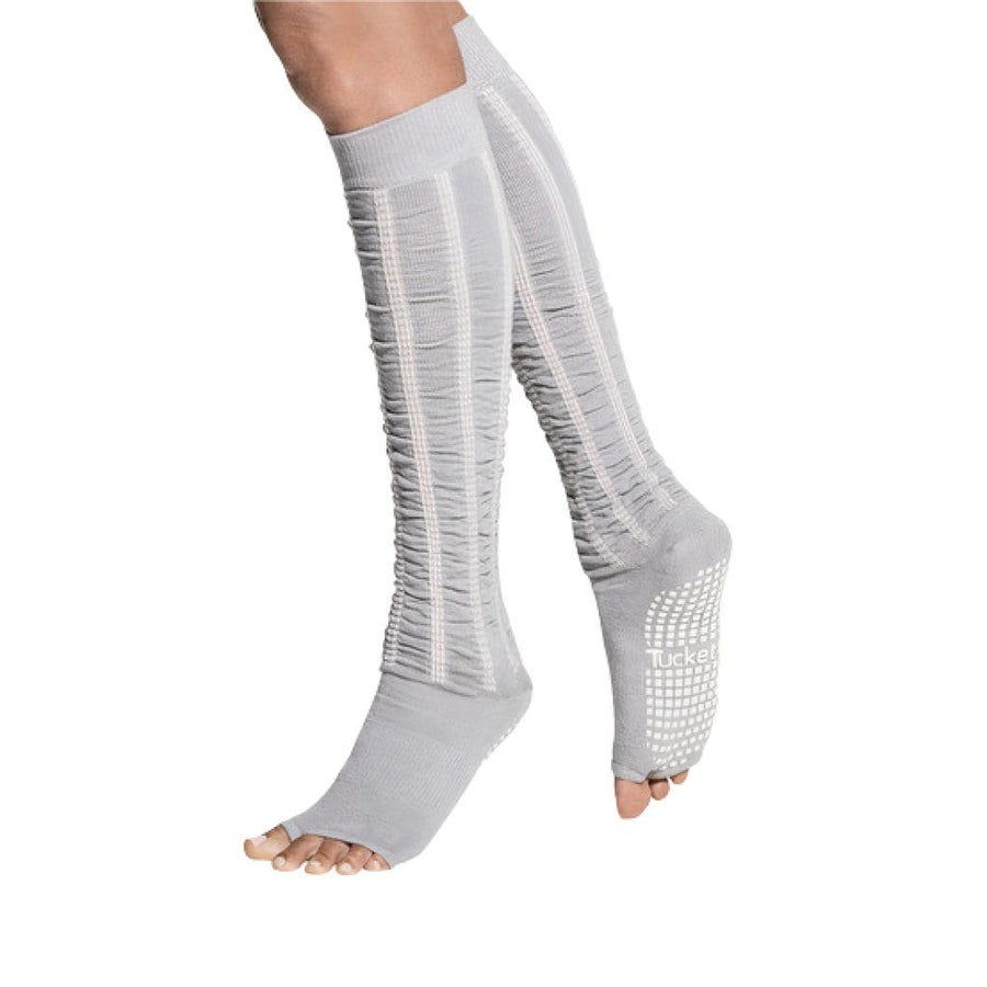 Knee High Socks In Grey - MRSLM