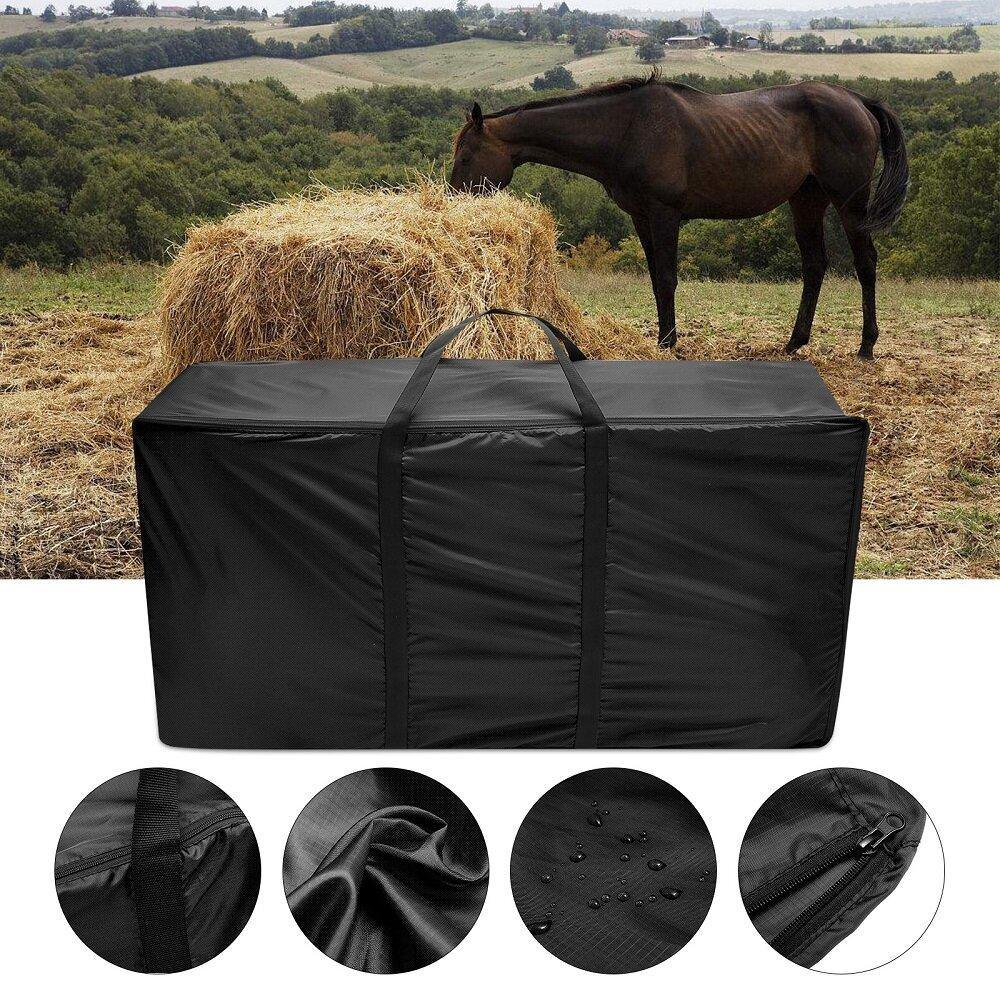 Hay Bale Carry Bag Waterproof Storage Case Camping Horse Riding Gear 45x23x14" - MRSLM