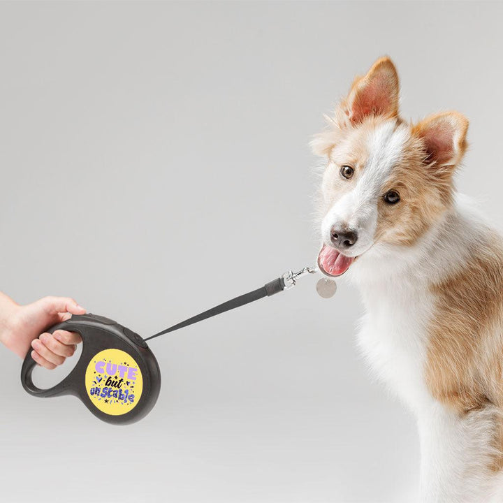 Cute but Unstable Retractable Pet Leash - Funny Design Leash - Graphic Dog Leash - MRSLM