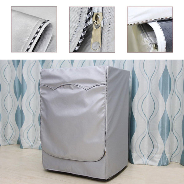 Washing Machine Dustproof Zipper Cover Turbine Roller Protect Waterproof (50 มม) - MRSLM