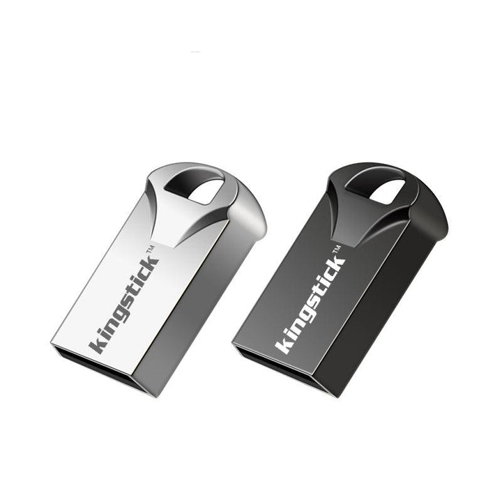 Kingstick Mini USB 2.0 32G 64G Flash Drive Memory Card Metal Portable U Disk USB Drive - MRSLM