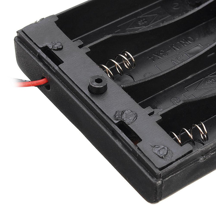 5pcs 4 Slots AA Battery Box Battery Holder Board with Switch for 4xAA Batteries DIY kit Case - MRSLM