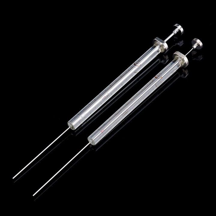 10μL/100μL LC Chromatographic Microliter Syringe Microsampler Microsyringe Trace Sampler Flat Tip Liquid Phase - MRSLM