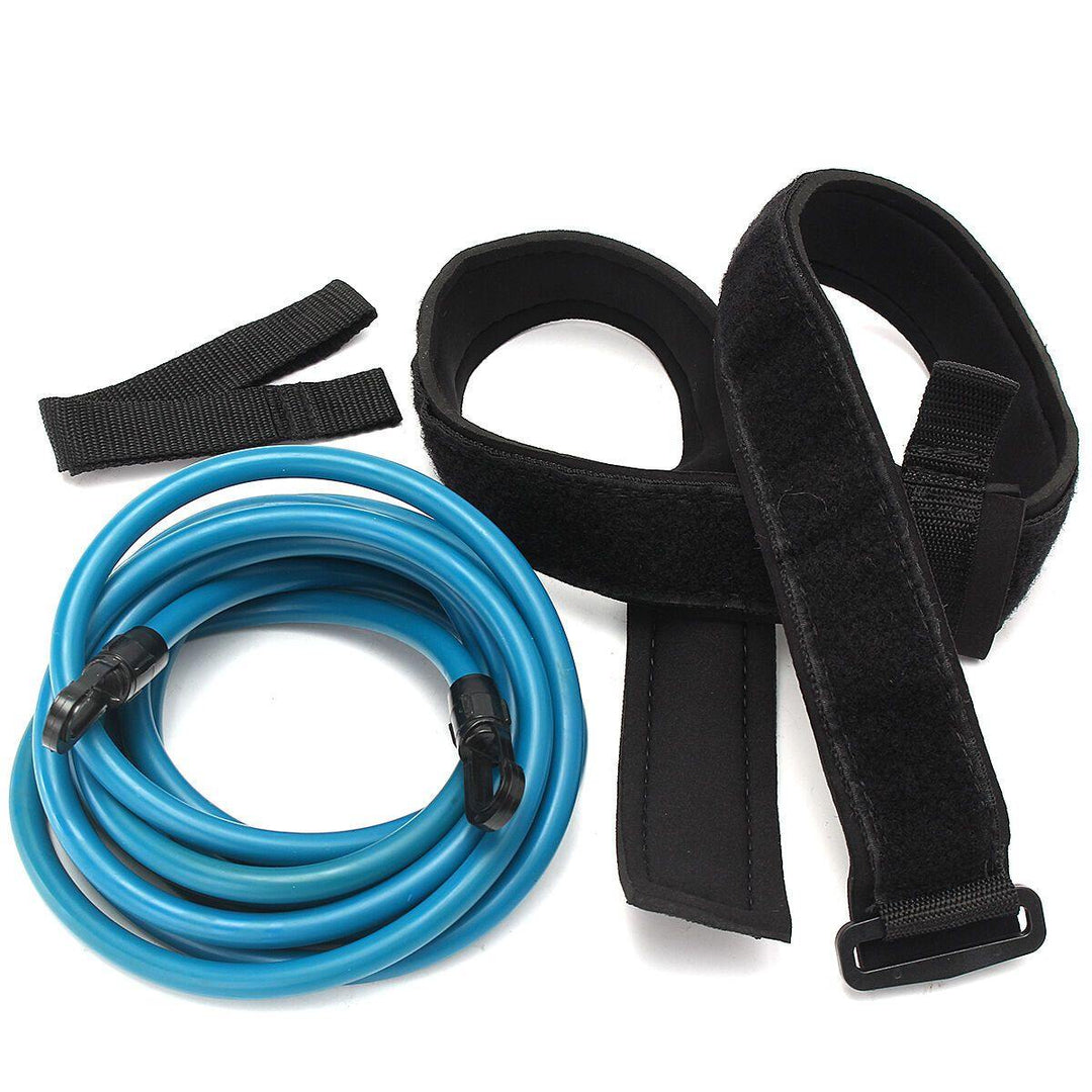 Swim Bungee Training Belt Swimming Pool Resistance Safety Leash Exerciser - MRSLM