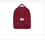solid color college backpack, view 5 - MRSLM
