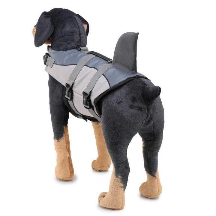 Dog Life Jacket Pet Life Vest Saver for Swimming Boating Dog Floatation Life Preserver Coat Safety - MRSLM