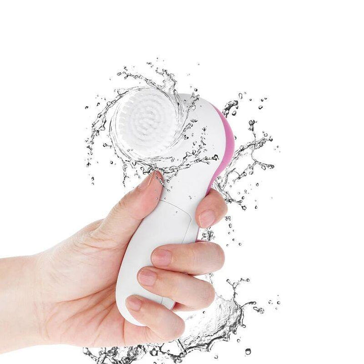 5 In 1 Electric Facial Cleaning Massager SPA Facial Cleaning Brush Household Beauty Instrument for Face Care - MRSLM