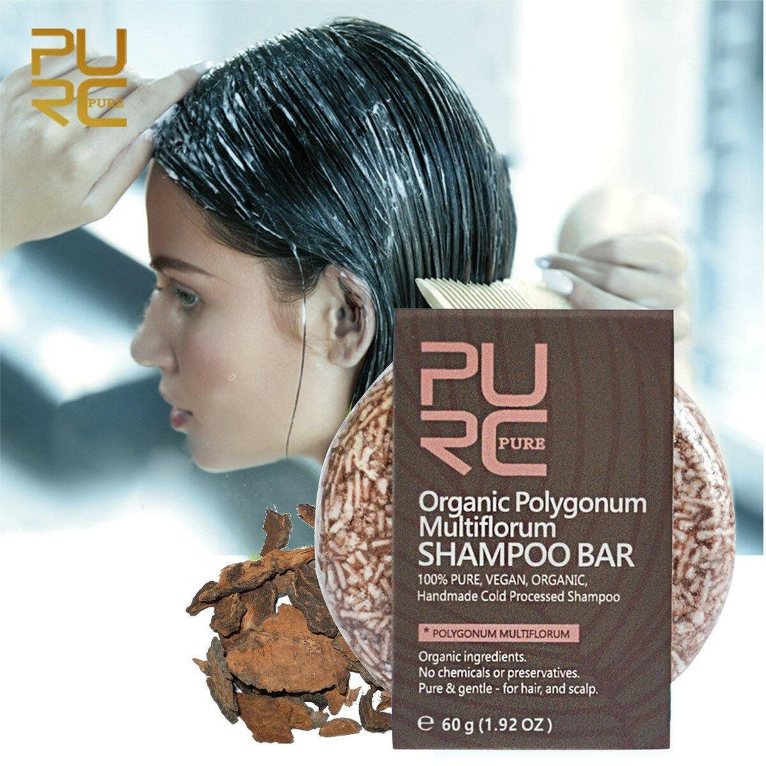 Ginger / Polygonum Multiflorum PURC Shampoo Hand Extracting Soap - MRSLM