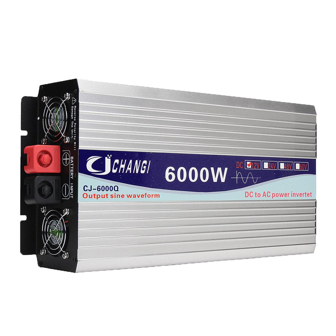 Intelligent Screen Pure Sine Wave Power Inverter 12V/24V To 240V 3000W/4000W/5000W/6000W Converter - MRSLM