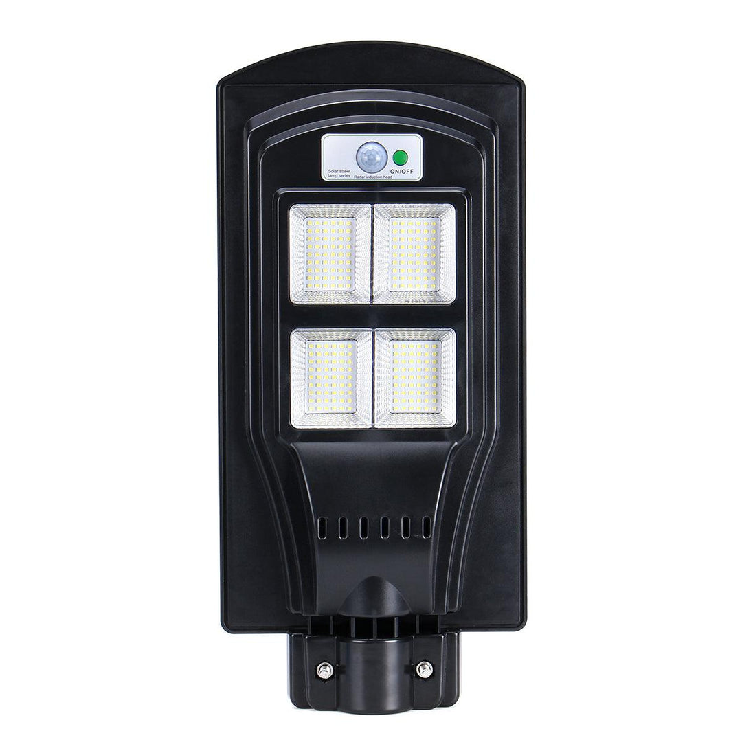 200W 400W 750W LED Solar Street Light Motion Sensor Radar Induction Wall Lamp + Remote Control (D) - MRSLM