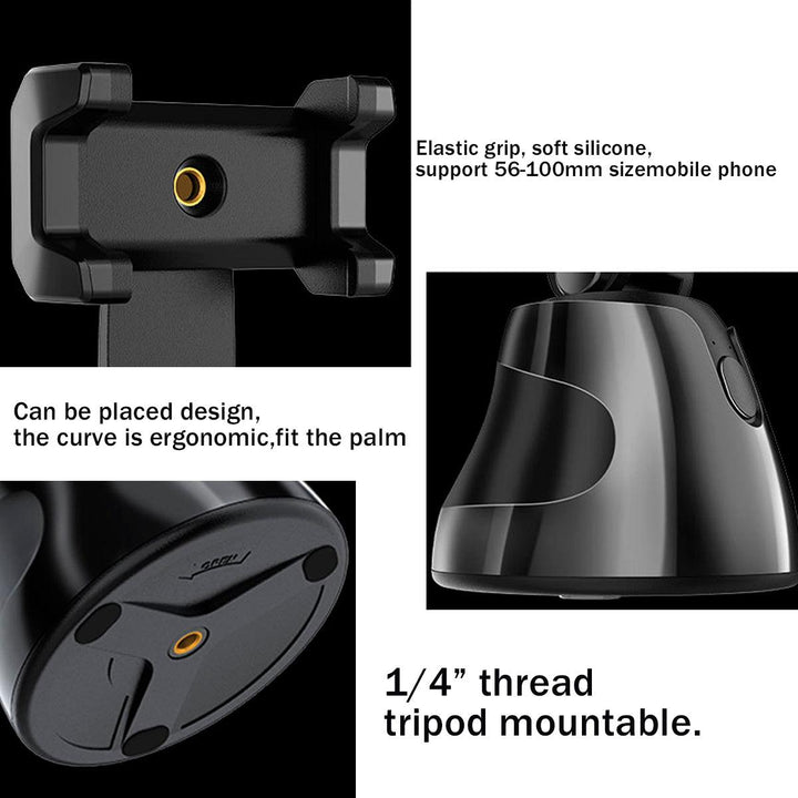Auto Tracking Smart Shooting Phone Holder 360 Rotation Auto Face Tracking Holder - MRSLM