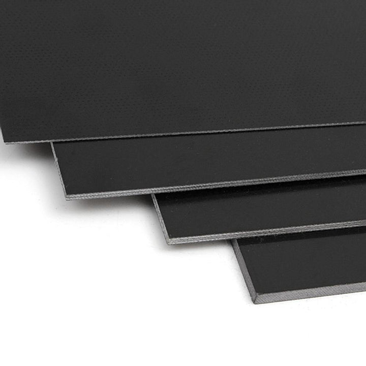 200x300mm 0.5-5mm Black Fiberglass Sheet Glass Fiber Sheet Epoxy Glass FR4 Glass Fiber Plate for DIY Craft - MRSLM