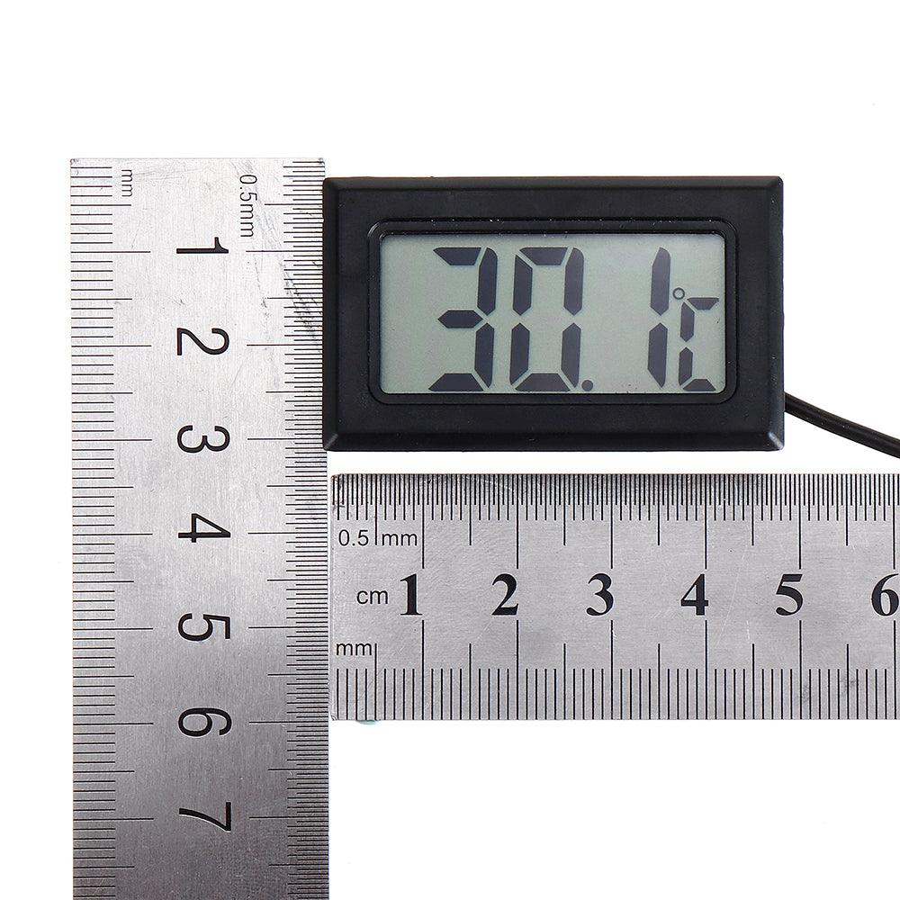 2/3/5 Meter Thermometer Electronic Digital Display FY10 Embedded Thermometer Indoor and Outdoor Temperature Measurement - MRSLM